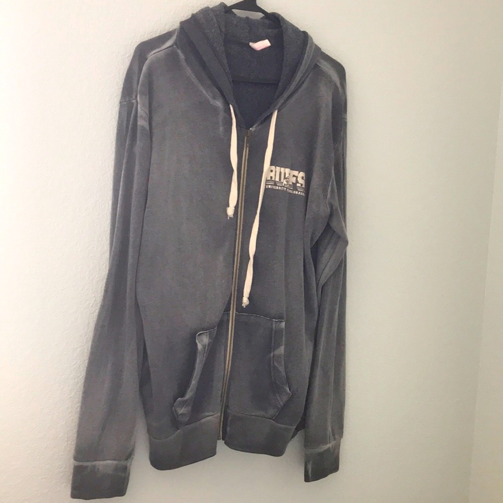 CU Buffs XL front zip hoodie
